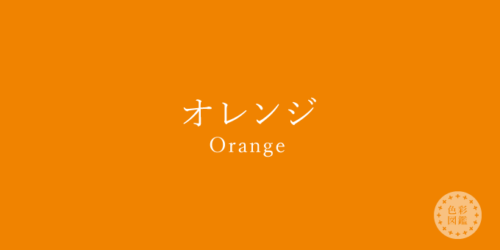 オレンジの色画像